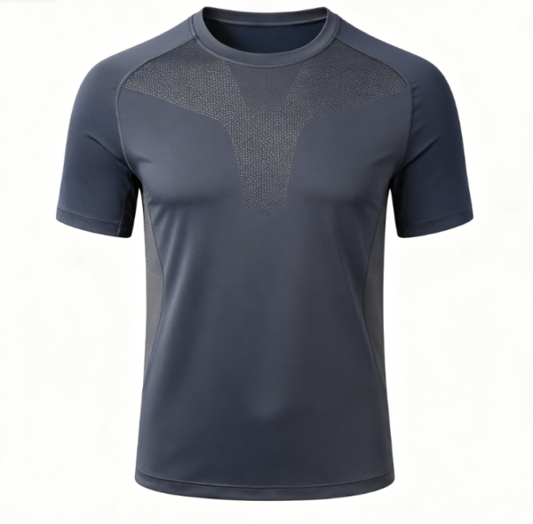 Breathable Quick-Dry Unisex Gym Short-Sleeve Top
