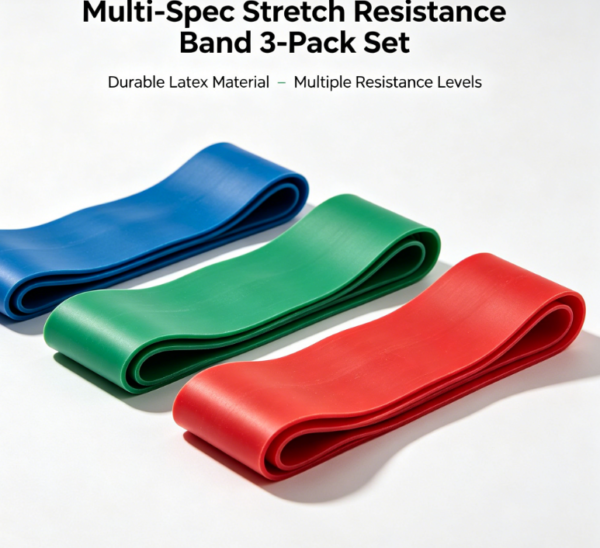 Multi-Spec Stretch Resistance Band 3-Pack Set