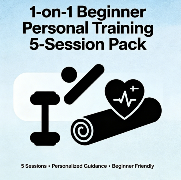 1-on-1 Beginner Personal Training 5-Session Pack