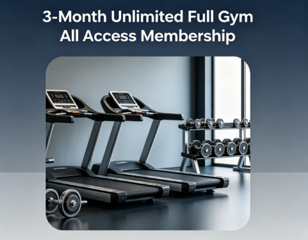 3-Month Unlimited Full Gym All Access Membership
