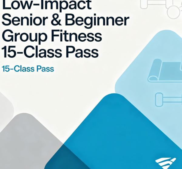 Low-Impact Senior & Beginner Group Fitness 15-Class Pass